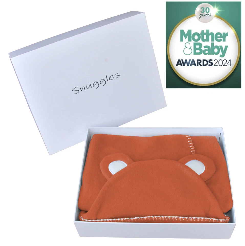 Manta envolvente Baby Star en caja de regalo de lujo de Baby Bliss 2 - 12 meses CALABAZA Foto 4 de 4