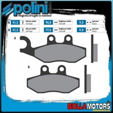 174.0041 FRONT POLINI BRAKE PADS GILERA RUNNER 180 (Heng Tong caliper) 18