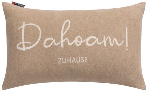 David Fussenegger Kissenhülle Silvretta 'Dahoam' 30 x 50 cm Chinchilla - 8245/83 - Afbeelding 1 van 4