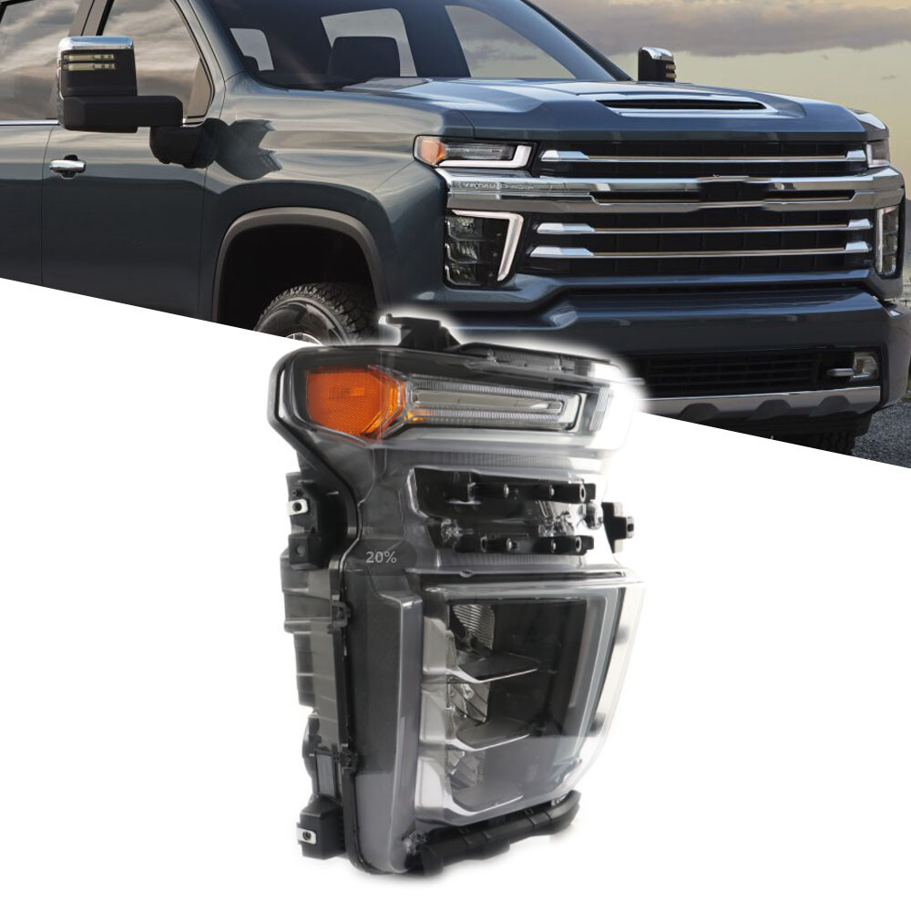 For Chevy Silverado 2500HD 3500HD 2020-2023 LED Headlight Factory