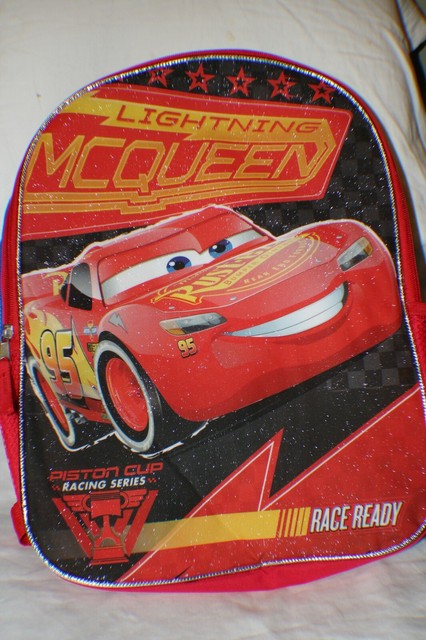 disney lightning mcqueen backpack