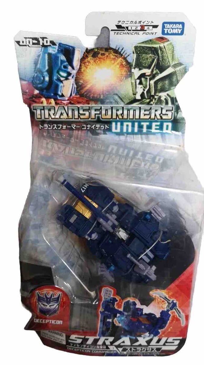 Takara Tomy Transformers United UN-10 Decepticon Straxus Japanese