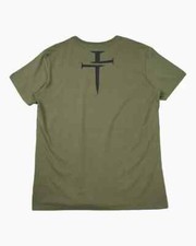 Three Nails Men's Athletic Core Cross Tee Shirt Size XXL  36 MSRP 