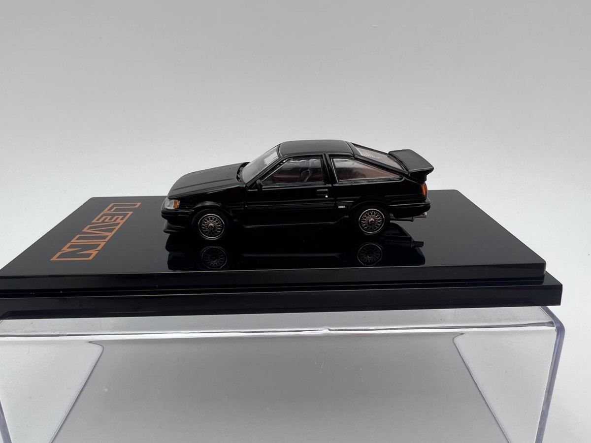 Hobby Japan 1:64 Toyota Levin AE86 Customized Version Black