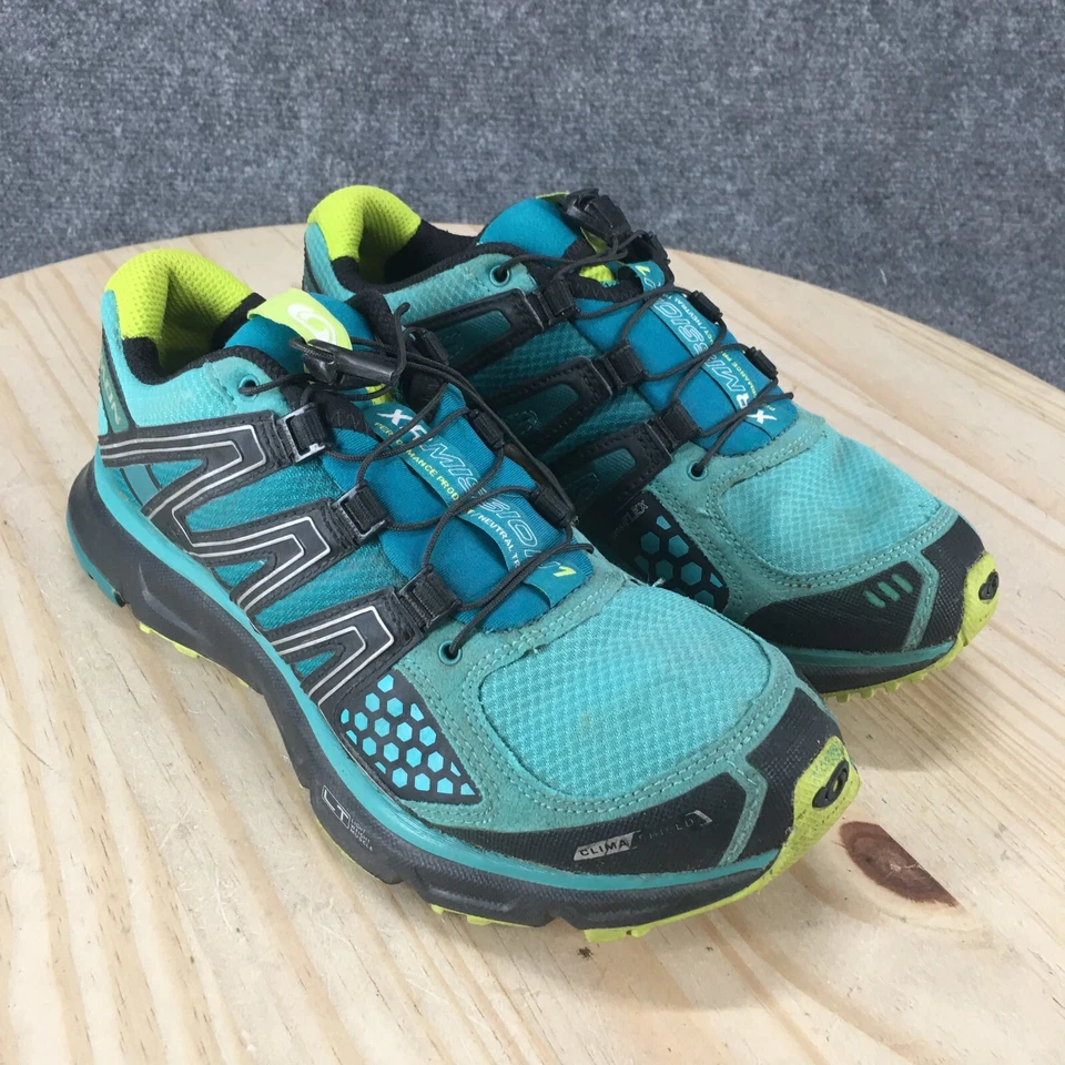 Salomon Zapatos Mujer 7 Xr Mission Trail Tenis Azul Con Cordones Comodidad Bajo 309223 Foto 3 de 4