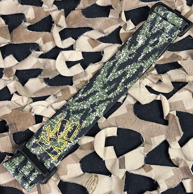 #ad #ad NEW KM Paintball Universal JT Goggle Strap Tiger Camo $18.95