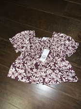 NWT Baby Gap Girls Floral Sleeveless Dress 3-6 Months