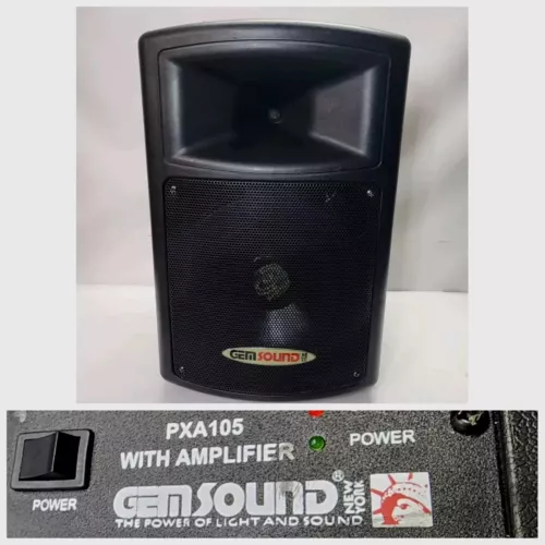 Vtg Rare Gem Sound PXA-105 Active Speaker (Fully Tested)