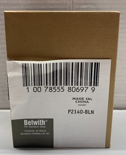 E1.A3 Paquete de 10 P2140-BLN Negro Níquel 1" Redondo Plano Gabinete Perilla Tiradores Belwith - Imagen 13 de 16