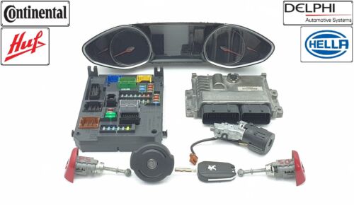 Peugeot 308 GT Mk2 T9 2013-21 2.0HDi 150Bhp Engine ECU Kit & Lock Set 9809447980 - Picture 1 of 9