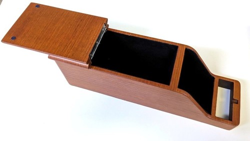 Armablage Ablagebox hoch Mittelkonsole Holz Nussbaum W113 Pagode - Picture 6 of 6