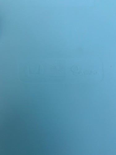 Herman Miller Charles Eames Plastic Arm Shell Chair Light Blue - Picture 2 of 3