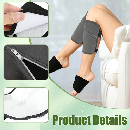 3Pcs Calf Ankle Essential Oil Pack Set Washable Reusable Neck Essential* - Picture 5 of 15