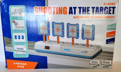 Electronic Scoring Target Moving or Static Shooting Target for Nerf Guns Age 3+