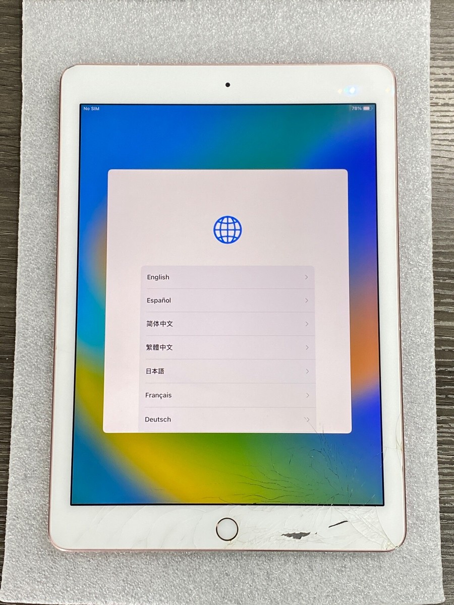 Apple iPad Pro 1st Gen. 9.7in 128GB Wi-Fi + 4G (Unlocked