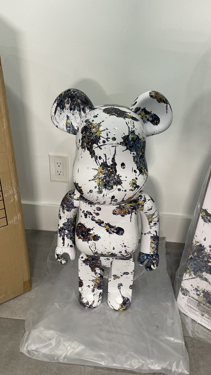 NEW Jackson Pollock Studio Be@rbrick SPLASH 1000% Medicom NEW Jackson Pollock Studio Be@rbrick SPLASH 1000% Medicom