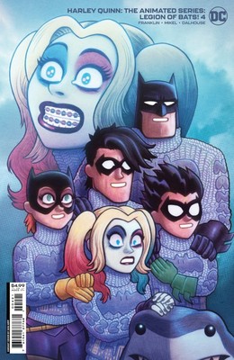 Harley Quinn: The Animated Series - Legion of Bats! #4 Cover B Dan Hipp Card Sto