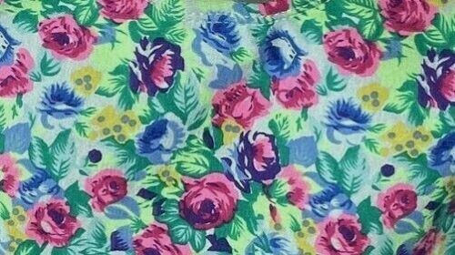 GK Elite Adult Leotard Womens Large Blue Bottom With Floral Multicolor Top New - Picture 5 of 7