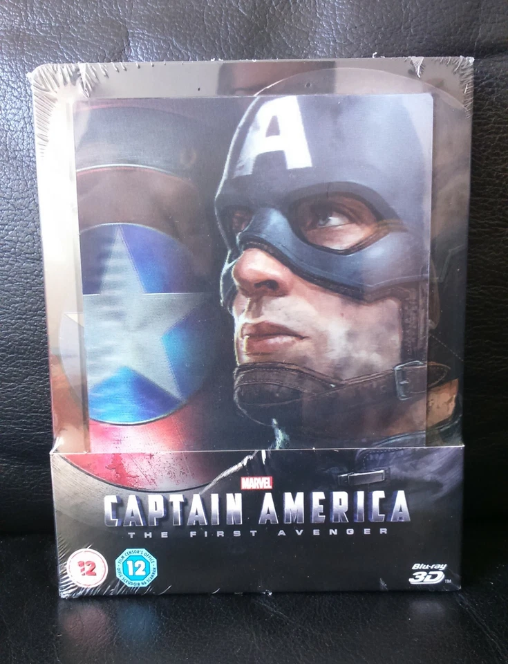 Captain America: The First Avenger - Zavvi Lenticular Steelbook - NEW & SEALED - Image 2 of 4