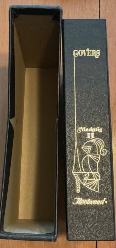 Fleetwood Marquis II Black Album Slots for 96 covers 48 pages Preowned - Picture 2 of 4