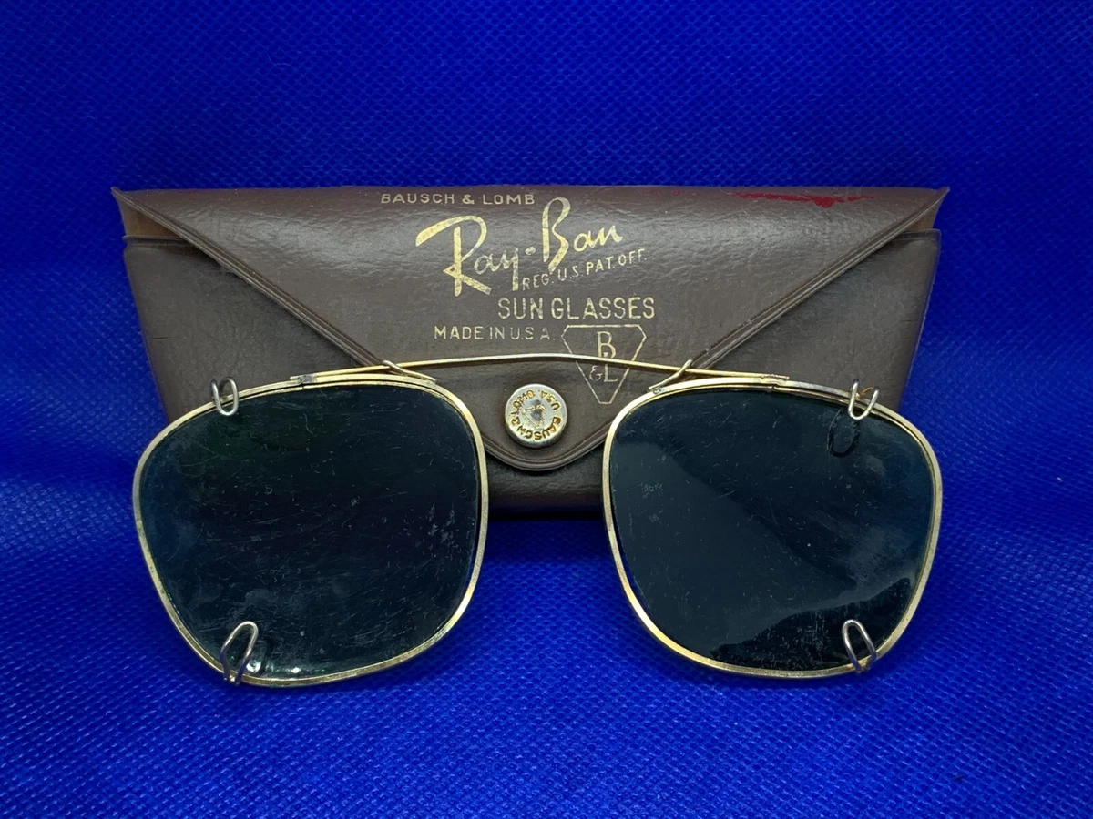 Ray Ban Clip On In Vintage Sunglasses for sale | eBay