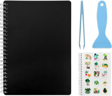 Reusable Sticker Book Collecting Album with 80 Sheets Blank Release Paper A5 Siz