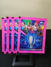 Champions League 2025-26 4 Sticker Pack Topps