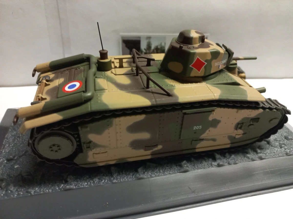 Odeon 1/43 – Char Renault B1 Bis France 1945 – Vert Militaire – Réf ODEON058M