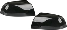 Glossy Black Rear View Mirror Cover Cap Front Driver Passeger Side Toyota Tundra