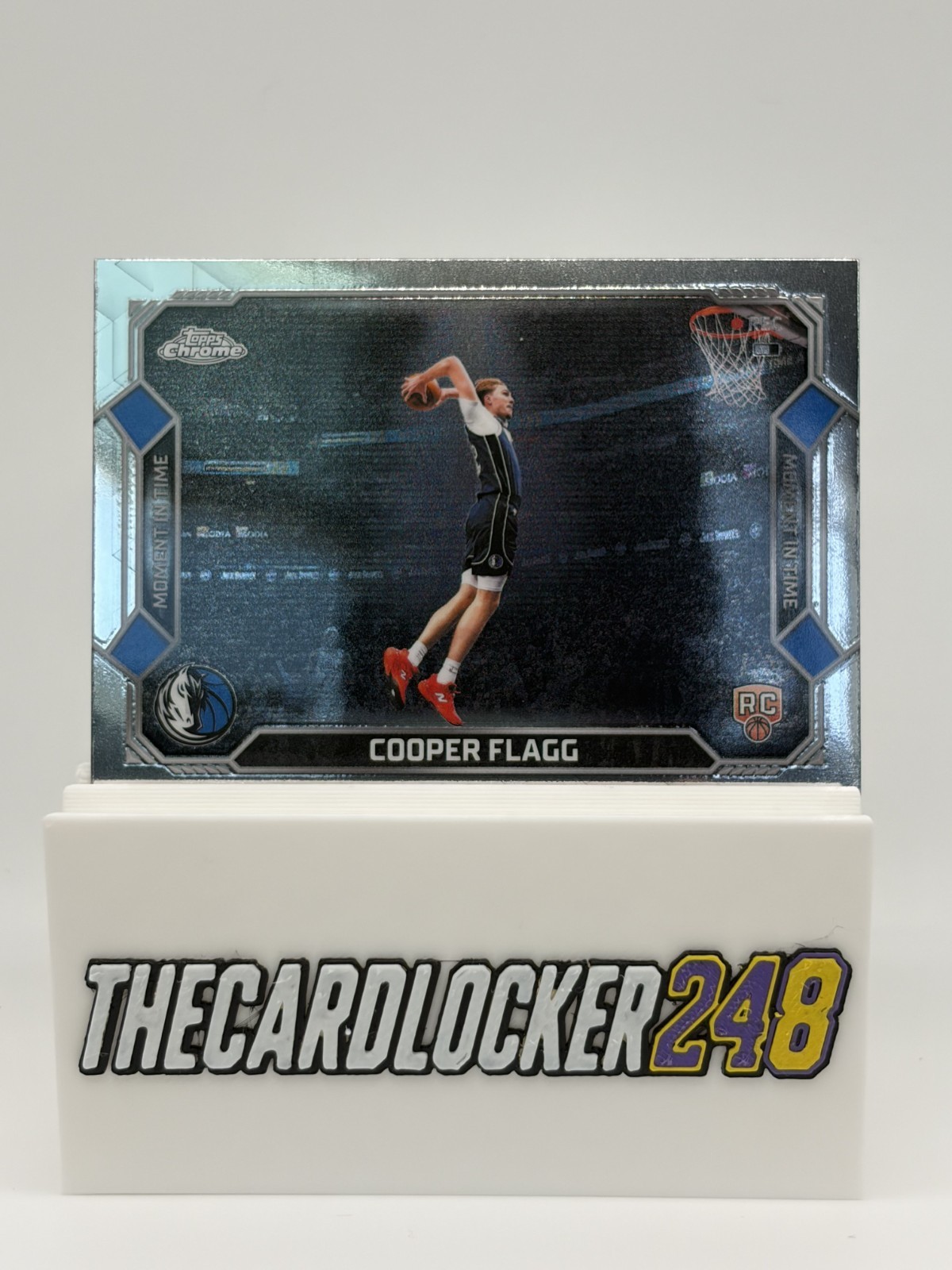 2025-26 Topps Chrome Update - Cooper Flagg #MT-16 (RC) Moment in Time Mavericks