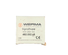 WERMA 482/582 MECHANICAL SIGNAL HORN 113 1861 (FREE SHIPPING)