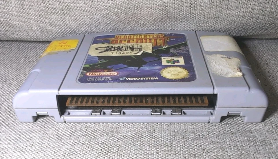 Nintendo 64 N64 Aerofighters Assault Cartridge Only Tested Working PAL Rare  - Image 4 of 4
