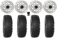 System 3 SB-7 15" Wheels Mh (6+1) 37" RC500S Sticky Tires RZR Turbo S / RS1