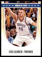 2011-12 NBA Hoops} Cole Aldrich Oklahoma City Thunder #168
