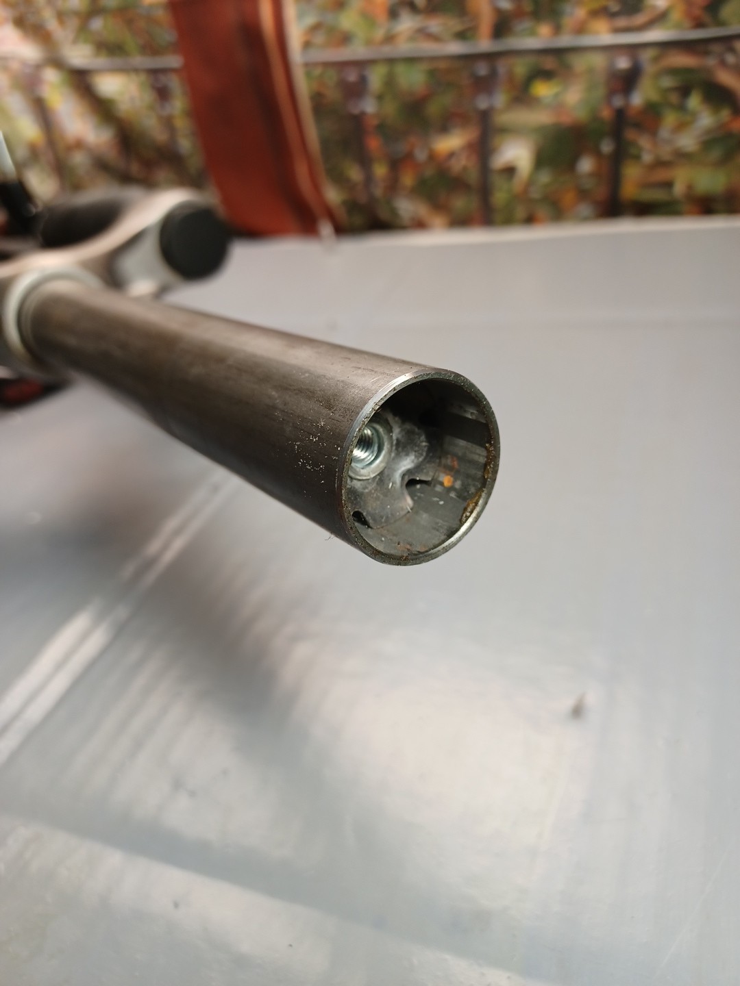 1-1/8 26" Manitou Six Fork 100mm Travel 110mm Axle Disk & Stud Mounts Take Off