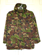 Vintage British Military Jacket DPM Field 170/104 Camouflage Combat Smock Coat