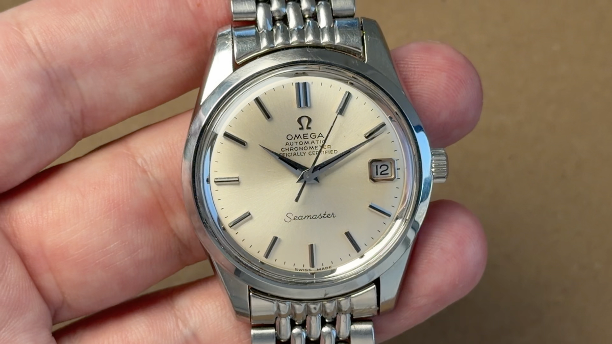 Vintage 1968 Omega Seamaster Chronometer Serviced Automatic Watch
