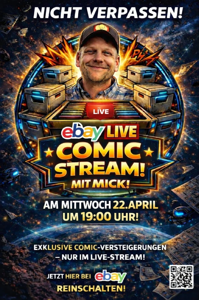 Einmal quer durchs Comic- Reich , Alt, Neu, Deutsch, Englisch