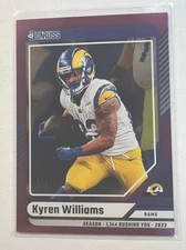 2024 Donruss Kyren Williams Purple Stat Line #d 151/500
