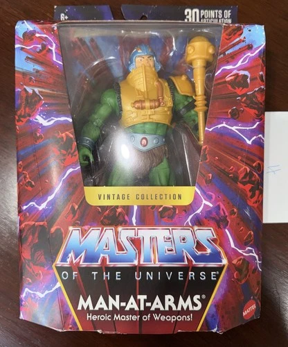 MOTU Masters of The Universe Masterverse Vintage Collection MAN-AT-ARMS Figure