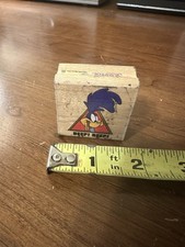 Road Runner Cartoon Looney Tunes Rubber Stamp