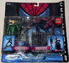 Toy Biz Spider-Man and Green Goblin Set Raimi Movie Unopened Vintage Rare