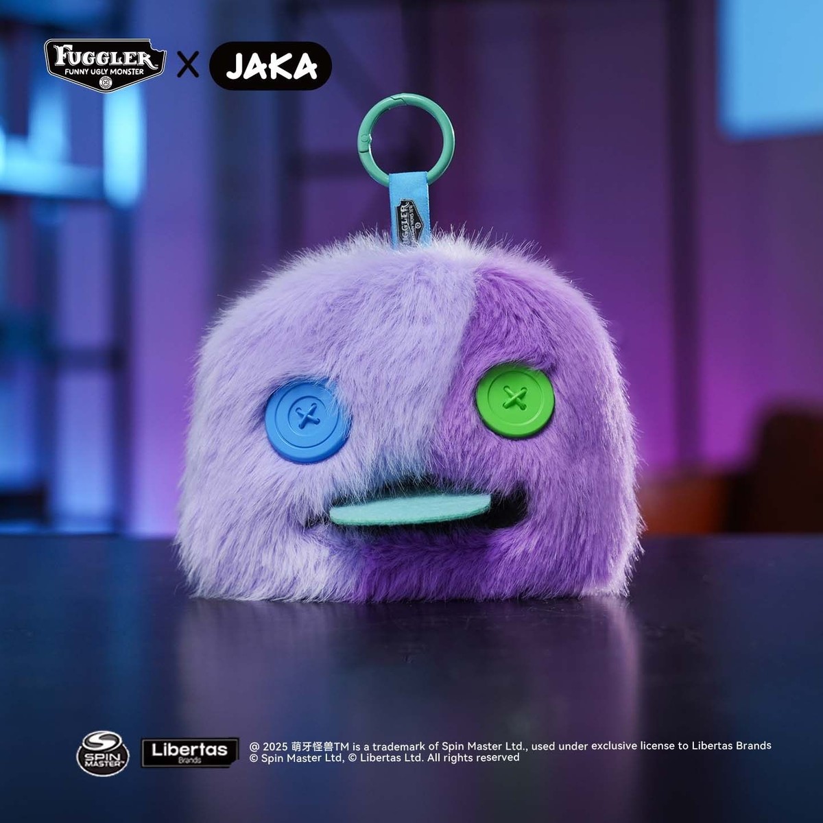JAKA Fuggler Funny Ugly Monster Plush Toy Pendant Storage Bag Coin