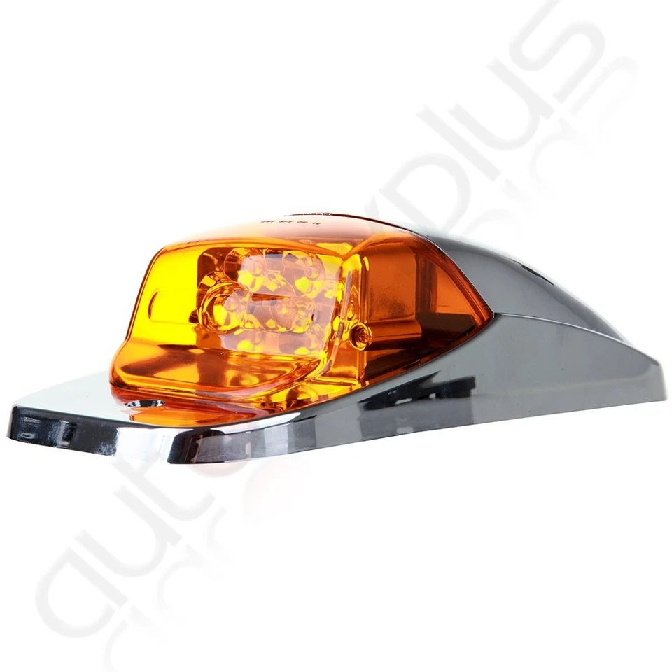 Luz de separación de funcionamiento marcador de cabina ámbar de 10,8" 7 diodos 9 piezas para Mack DM800 nueva Foto 4 de 4