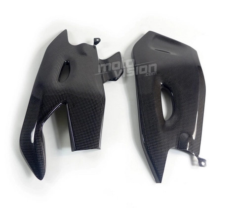 Protection de bras oscillant carbone kevlar dent de requin - 2