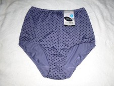 NWT Olga Christina Without A Stitch Brief 63173J Polka Dots Sz 8 / XL