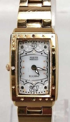 #ad A2N Wicca Eco Drive Solar Analog Dress Ladies Watch Used v2x $177.16