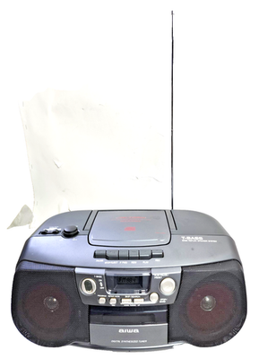 Aiwa CSD-TD901 CD Cassette Tape FM Stereo Radio Boombox T-Bass