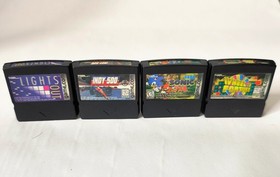 Tiger Game Com - Sonic Jam, Lights Out, Wheel of Fortune, Indy 500 - 4 Game Lot