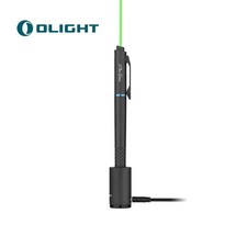 Olight O'Pen Glow Black EDC Pen with LED Light USB Rechargeable green laser120lm